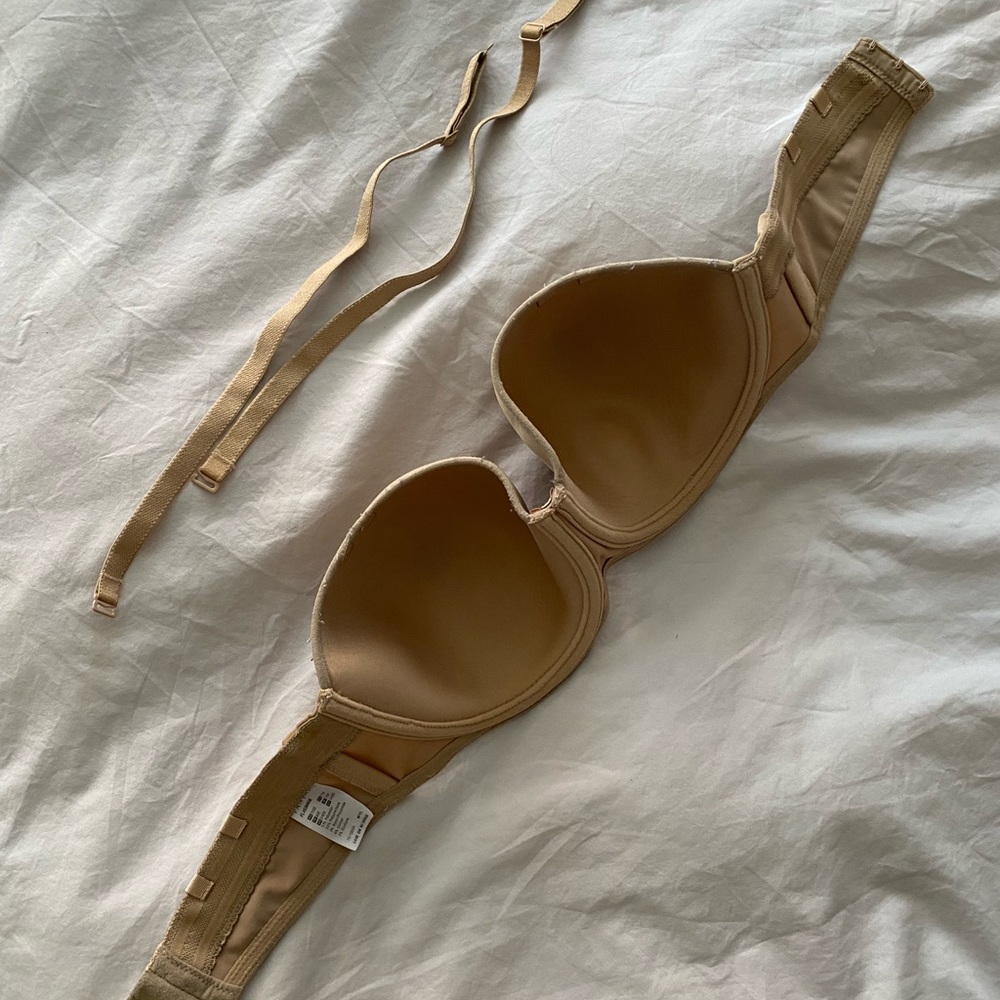 Fantasie Smoothing Strapless Bra Nude with Straps 34 DD